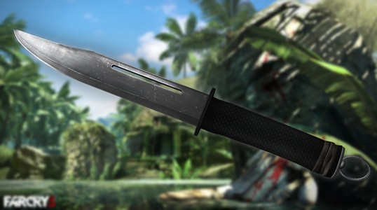 FarCry3 Style Knife Retextured(Нож)