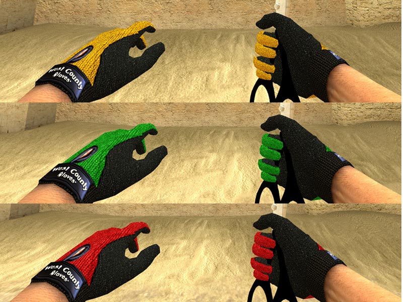 West County Working Gloves(pack)Новейшие перчатки вязаные бабушкой!